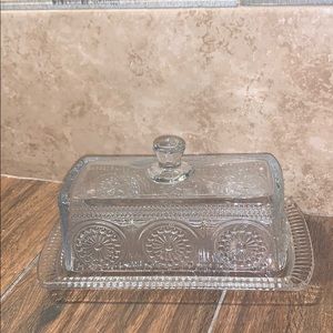 Crystal Butter Dish The Pioneer Woman